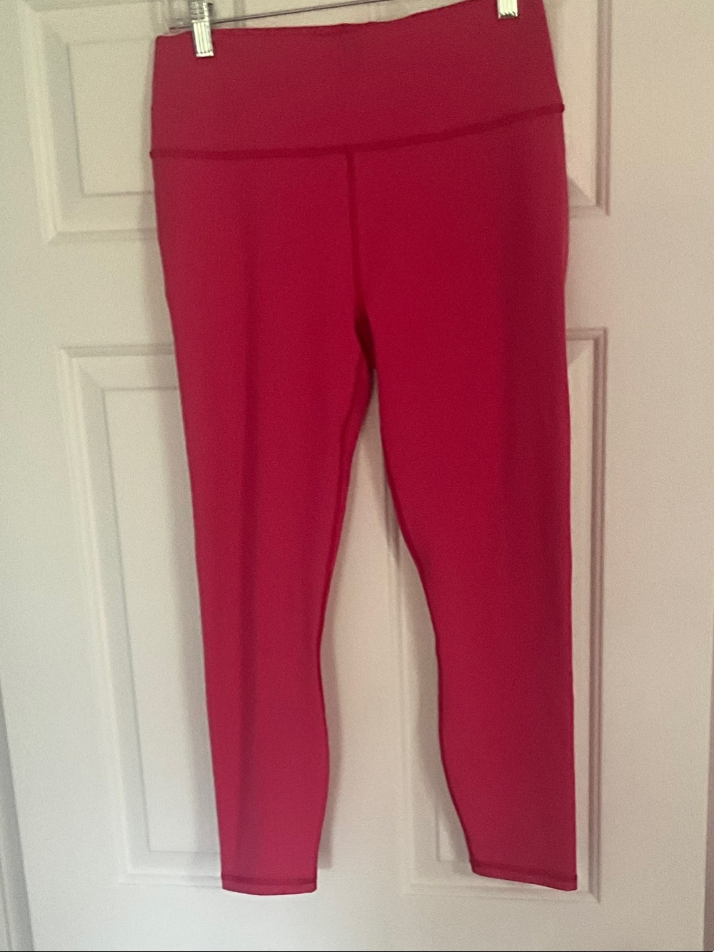 Fabletics Berry Pink High-Rise Leggings